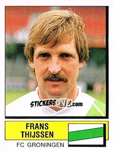 Sticker Frans Thijssen - Voetbal 1987-1988 n. 142 - Panini