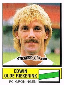 Sticker Edwin Olde Riekerink - Voetbal 1987-1988 n. 144 - Panini