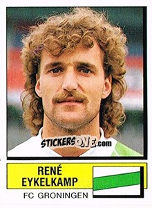 Sticker Rene Eykelkamp - Voetbal 1987-1988 - Panini