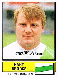 Figurina Gary Brooke - Voetbal 1987-1988 - Panini