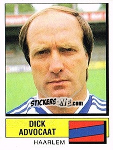 Sticker Dick Advocaat - Voetbal 1987-1988 n. 152 - Panini