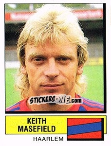 Sticker Keith Masefield - Voetbal 1987-1988 n. 154 - Panini