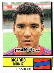 Sticker Ricardo Moniz - Voetbal 1987-1988 - Panini