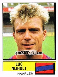 Sticker Luc Nijholt - Voetbal 1987-1988 n. 160 - Panini