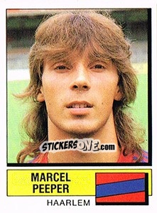 Cromo Marcel Peeper - Voetbal 1987-1988 - Panini