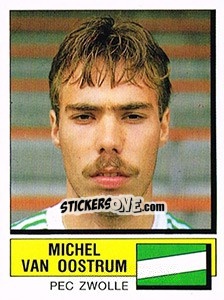 Sticker Michel van Oostrum