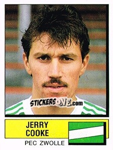 Sticker Jerry Cooke - Voetbal 1987-1988 n. 184 - Panini