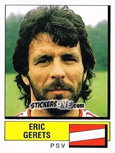 Sticker Eric Gerets - Voetbal 1987-1988 - Panini