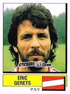 Sticker Eric Gerets - Voetbal 1987-1988 n. 190 - Panini