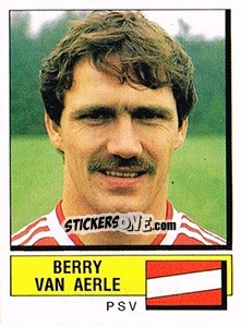 Sticker Berry van Aerle - Voetbal 1987-1988 n. 192 - Panini