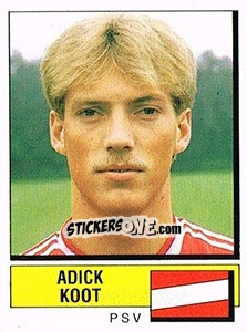 Sticker Adick Koot - Voetbal 1987-1988 - Panini