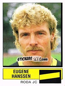 Sticker Eugene Hanssen - Voetbal 1987-1988 n. 208 - Panini