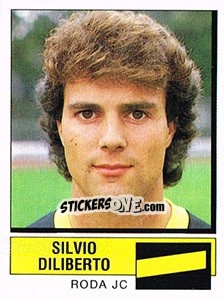 Sticker Silvio Diliberto - Voetbal 1987-1988 - Panini