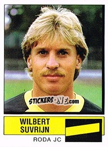 Figurina Wilbert Suvrijn - Voetbal 1987-1988 - Panini