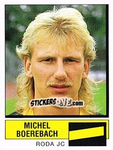 Cromo Michel Boerebach - Voetbal 1987-1988 n. 217 - Panini