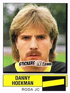 Sticker Danny Hoekman - Voetbal 1987-1988 - Panini
