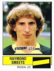 Sticker Raymond Smeets - Voetbal 1987-1988 - Panini