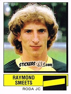Sticker Raymond Smeets - Voetbal 1987-1988 n. 219 - Panini