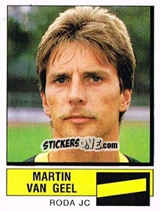 Sticker Martin van Geel - Voetbal 1987-1988 n. 220 - Panini