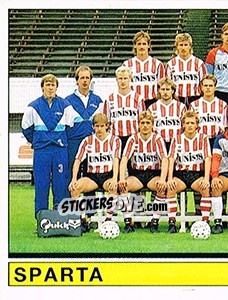 Sticker Team - Voetbal 1987-1988 - Panini