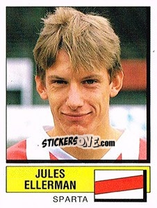 Sticker Jules Ellerman - Voetbal 1987-1988 n. 237 - Panini