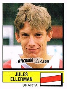 Figurina Jules Ellerman - Voetbal 1987-1988 - Panini