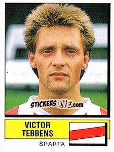 Sticker Victor Tebbens - Voetbal 1987-1988 n. 239 - Panini