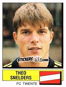 Cromo Theo Snelders - Voetbal 1987-1988 - Panini