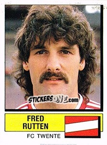 Sticker Fred Rutten - Voetbal 1987-1988 - Panini