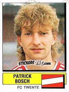 Sticker Patrick Bosch - Voetbal 1987-1988 - Panini