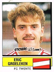 Figurina Eric Groeleken - Voetbal 1987-1988 - Panini