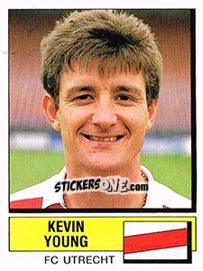 Sticker Kevin Young - Voetbal 1987-1988 n. 266 - Panini