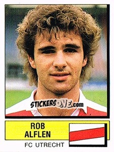 Cromo Rob Alflen - Voetbal 1987-1988 - Panini