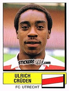 Sticker Ulrich Cruden - Voetbal 1987-1988 - Panini