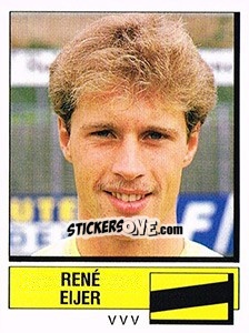 Sticker Rene Eijer - Voetbal 1987-1988 n. 303 - Panini
