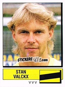 Sticker Stan Valckx - Voetbal 1987-1988 n. 307 - Panini
