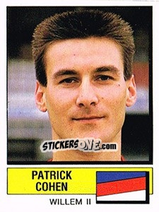 Sticker Patrick Cohen - Voetbal 1987-1988 - Panini