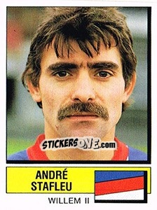 Sticker Andre Stafleu - Voetbal 1987-1988 - Panini