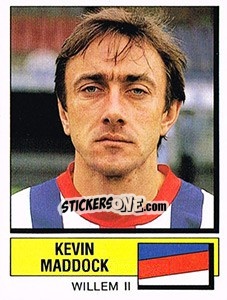 Sticker Kevin Maddock - Voetbal 1987-1988 - Panini