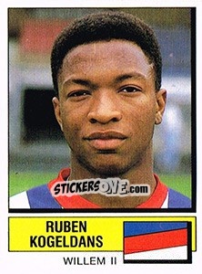 Sticker Ruben Kogeldans - Voetbal 1987-1988 - Panini