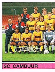 Sticker Team - Voetbal 1987-1988 n. 331 - Panini