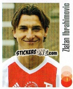 Sticker Zlatan Ibrahimovic - Voetbal 2003-2004 n. 39 - Panini