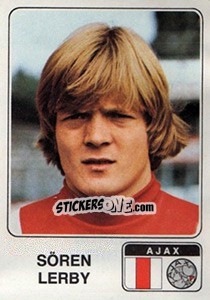 Sticker Soren Lerby - Voetbal 1978-1979 - Panini