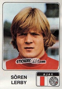 Sticker Soren Lerby - Voetbal 1978-1979 n. 13 - Panini