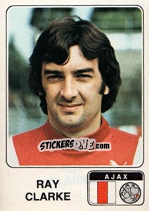 Sticker Ray Clarke - Voetbal 1978-1979 - Panini