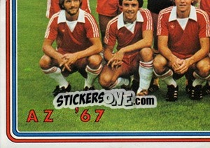 Sticker Team (Puzzel 3) - Voetbal 1978-1979 - Panini