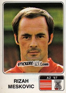 Sticker Rizah Meskovic - Voetbal 1978-1979 n. 25 - Panini
