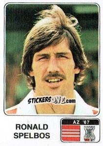 Sticker Ronald Spelbos - Voetbal 1978-1979 - Panini