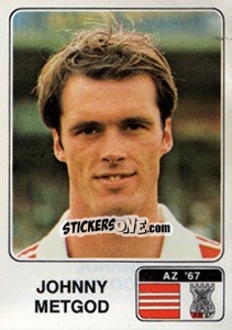 Sticker Johnny Metgod - Voetbal 1978-1979 n. 31 - Panini