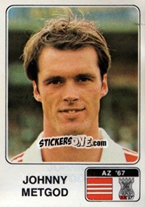 Cromo Johnny Metgod - Voetbal 1978-1979 - Panini